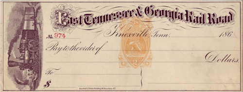 E TN & GA RR unissued check.jpg